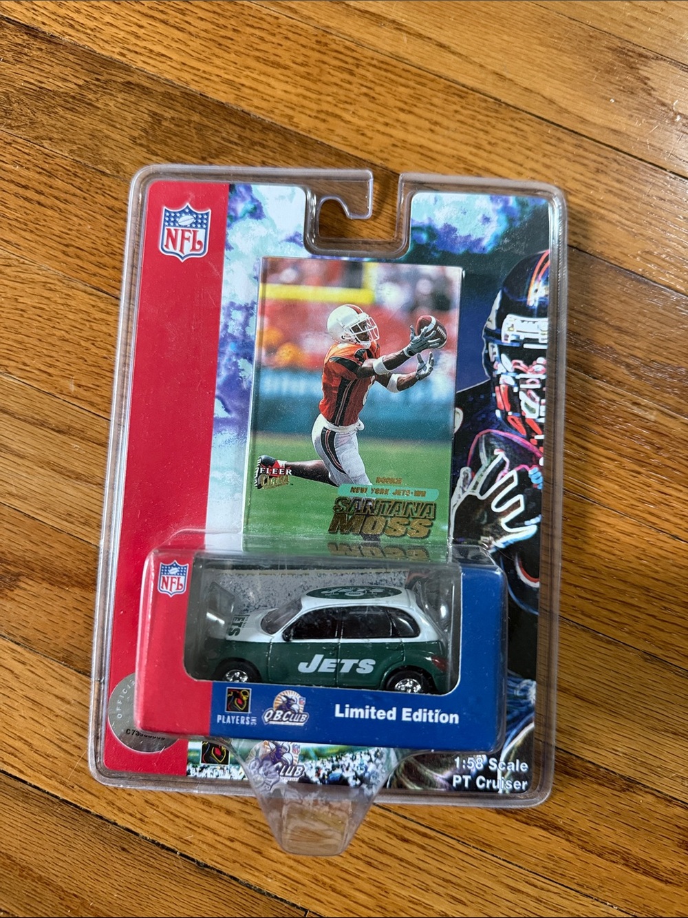 New York Jets Green & White Die-Cast Team Car - Limited Edition